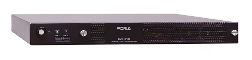 1RU筐体となった「EzV-410」